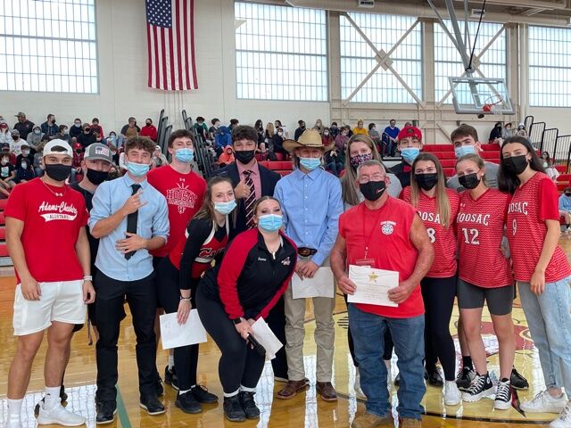 The Hoosac Valley Hurricanes honor Fred Balawender, longtime EMT